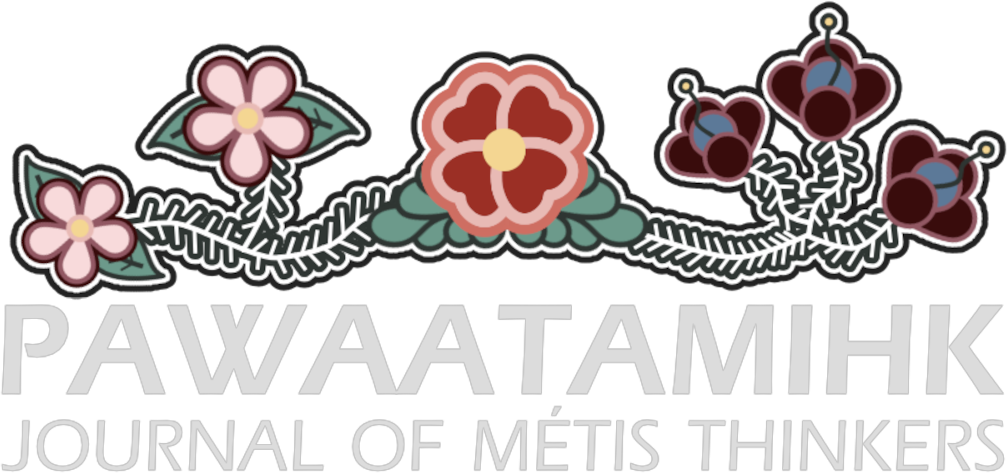Logo with floral motif of Pawaatamihk